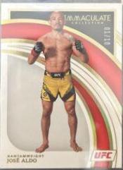 José Aldo 2022 Panini Immaculate UFC Base #74 Gold