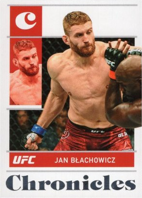 Jan Błachowicz 2022 Panini Chronicles UFC Base Chronicles #25 Platinum