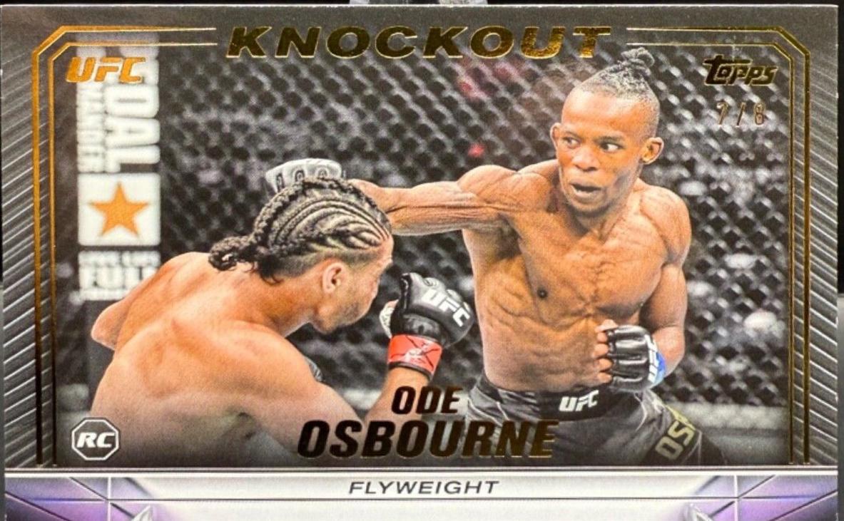 Ode Osbourne 2024 Topps Knockout UFC Base #94 Gold