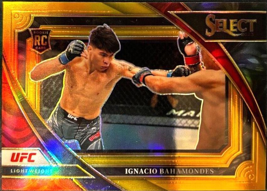 Ignacio Bahamondes 2023 Panini Select UFC Mezzanine #303 Gold