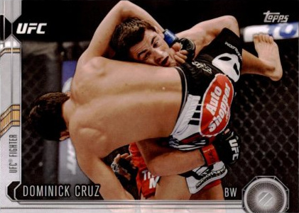 Dominick Cruz 2015 Topps UFC Chronicles Base #135 Sepia