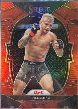 TJ Dillashaw 2023 Panini Select UFC Concourse #73 Red