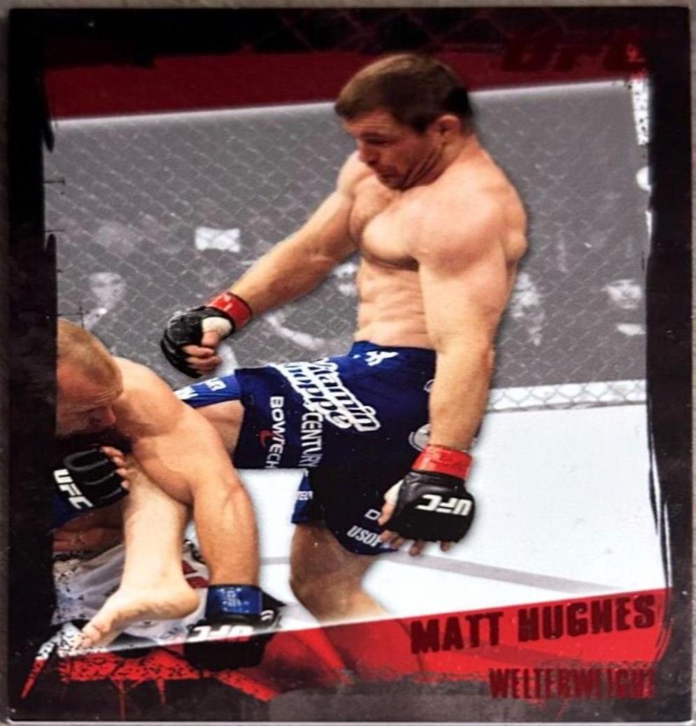 Matt Hughes 2010 Topps UFC Base #28 Red