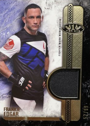 Frankie Edgar 2017 Topps UFC Knockout Tier One Relics #T1R-FE Red