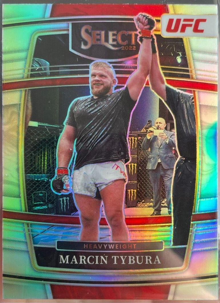 Marcin Tybura 2022 Panini Select UFC Concourse #89 Silver