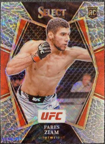Fares Ziam 2022 Panini Select UFC Premier Level #130 Elephant