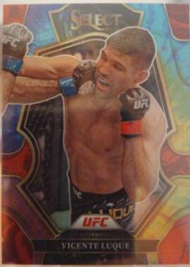 Vicente Luque 2023 Panini Select UFC Premier Level #123 Tie Dye