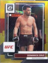 Dominick Cruz 2023 Panini Donruss Optic UFC Base #16 Gold
