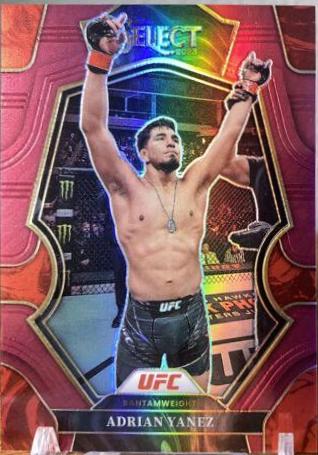 Adrian Yanez 2023 Panini Select UFC Premier Level #108 Maroon