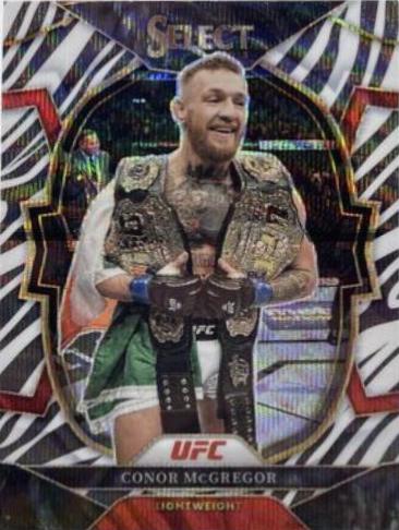Conor McGregor 2023 Panini Select UFC Concourse #2 Zebra