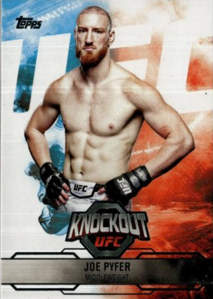 Joe Pyfer 2025 Topps Knockout UFC Base #84 Sepia