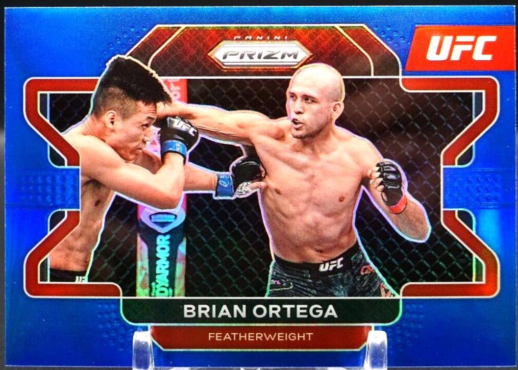 Brian Ortega 2022 Panini Prizm UFC Base #57 Blue