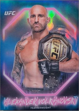 Alexander Volkanovski 2025 Topps Midnight UFC Base #87 Daybreak