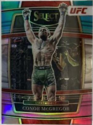 Conor McGregor 2022 Panini Select UFC Concourse #93 Teal and Pink