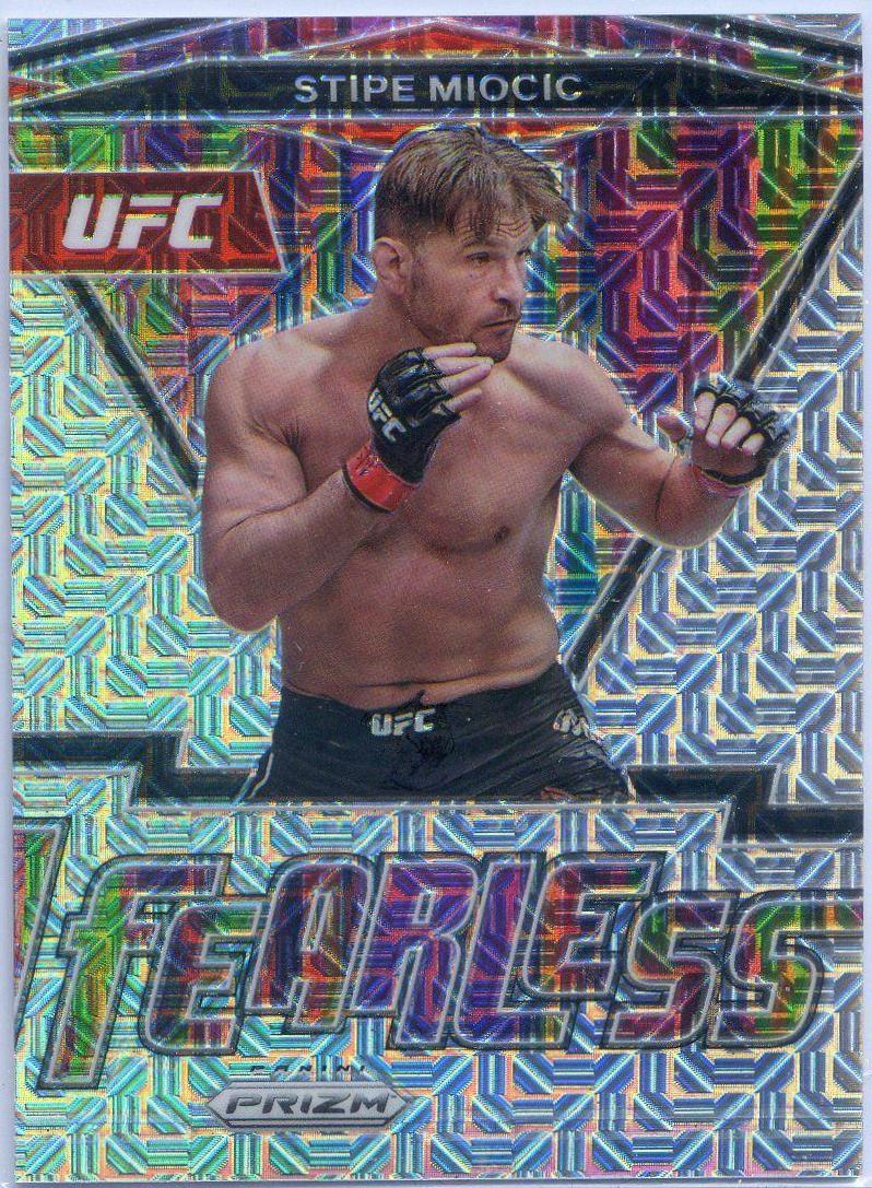 Stipe Miocic 2022 Panini Prizm UFC Fearless #8 Mojo