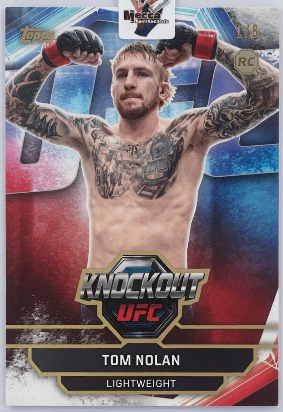Tom Nolan 2026 Topps Knockout UFC Base #72 Holo Gold