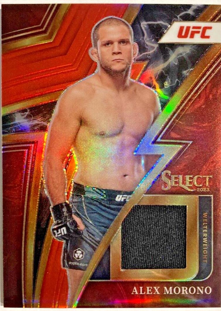 Alex Morono 2023 Panini Select UFC Concourse #18 Red Disco