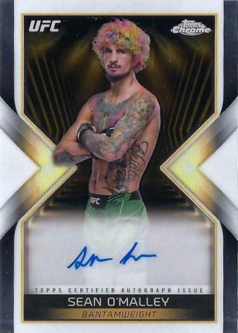 Sean O'Malley 2024 Topps Chrome UFC Main Event Autographs #MEA-SOM Superfractor