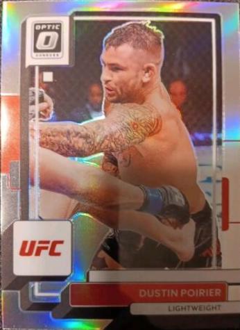 Dustin Poirier 2023 Panini Donruss Optic UFC Base #61 Holo