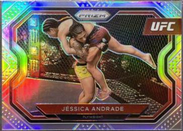 Jessica Andrade 2021 Panini Prizm UFC Base #199 Silver