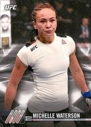 Michelle Waterson-Gomez 2017 Topps UFC Knockout Base #31 Red