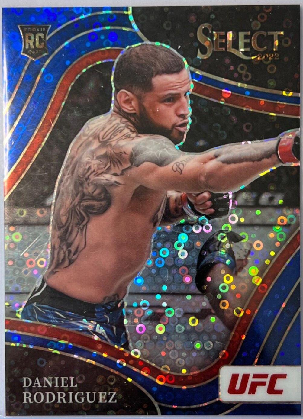 Daniel Rodriguez 2022 Panini Select UFC Octagonside #232 Blue Disco