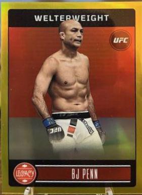 BJ Penn 2023 Panini Chronicles UFC Base Legacy Premium Edition #346 Cracked Ice
