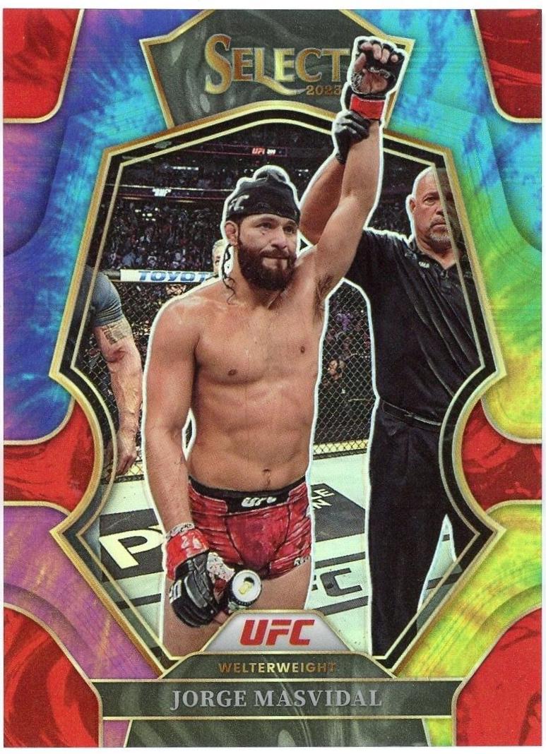 Jorge Masvidal 2023 Panini Select UFC Premier Level #164 Tie Dye