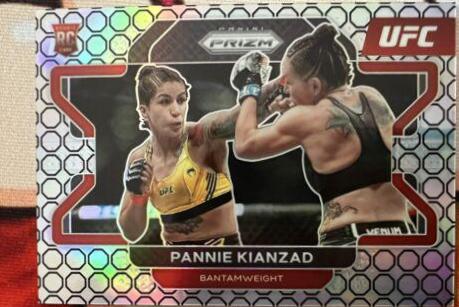 Pannie Kianzad 2022 Panini Prizm UFC Base #58 Octagon