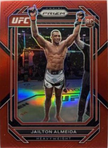 Jailton Almeida 2023 Panini Prizm UFC Base #197 Red