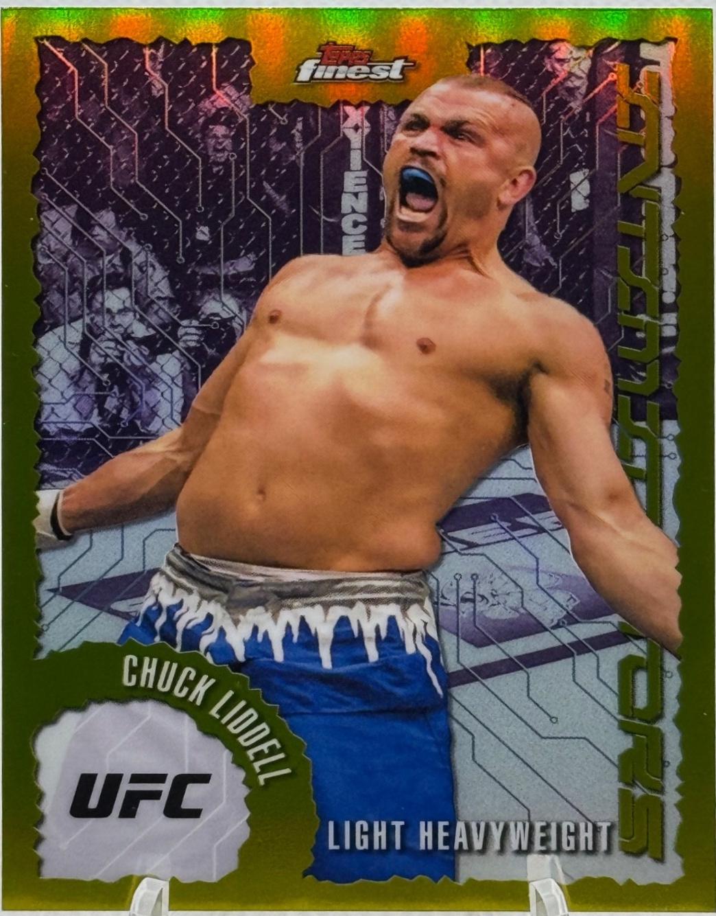 Chuck Liddell 2025 Topps Finest UFC Intimidators #IT-28 Refractor