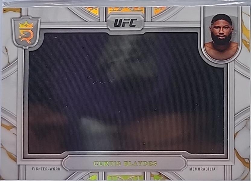 Curtis Blaydes 2024 Topps Royalty UFC Relic Jewels #RCJ-2 Gold