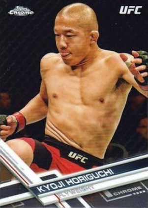 Kyoji Horiguchi 2017 Topps Chrome UFC Base #49 Red
