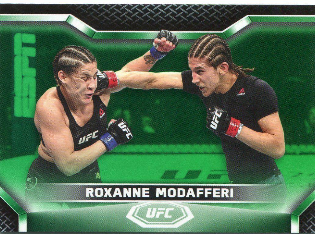 Roxanne Modafferi 2020 Topps UFC Knockout Base #17 Green