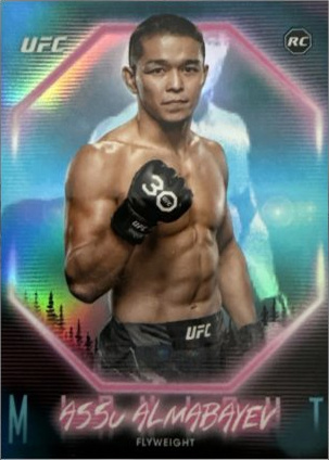 Assu Almabayev 2025 Topps Midnight UFC Base #46 Moonrise