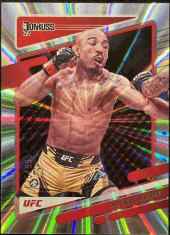 José Aldo 2022 Panini Donruss UFC Base #32 Laser