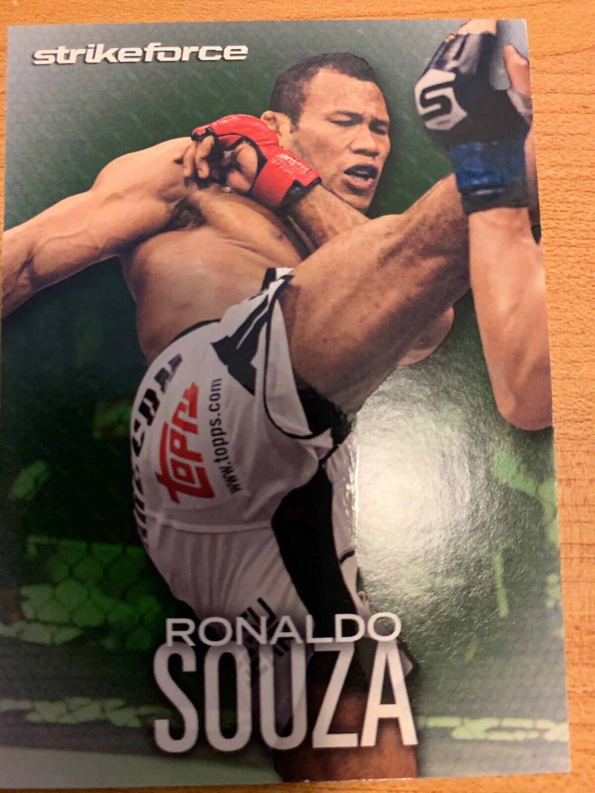 Ronaldo Souza 2012 Topps UFC Knockout Base #74 Green