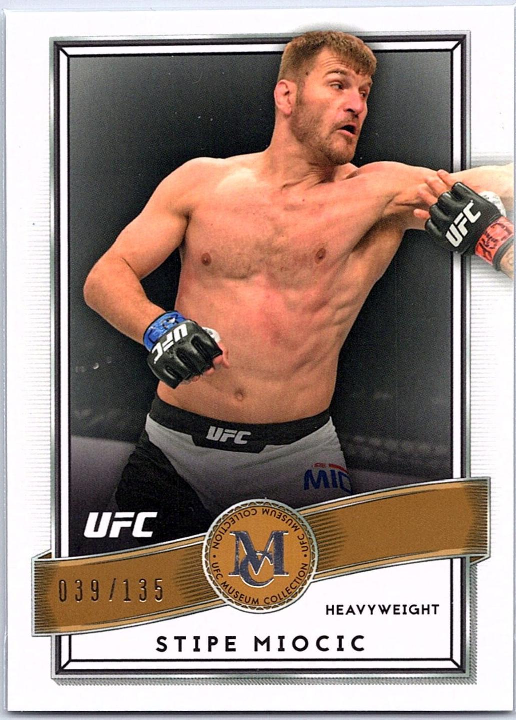 Stipe Miocic 2016 Topps UFC Museum Collection Base #4 Copper