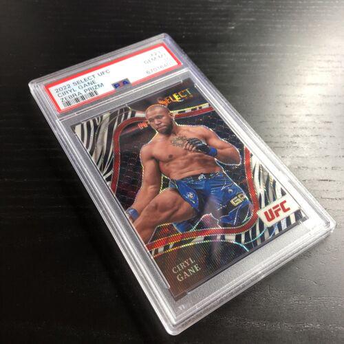 Ciryl Gane 2022 Panini Select UFC Octagonside #231 Zebra