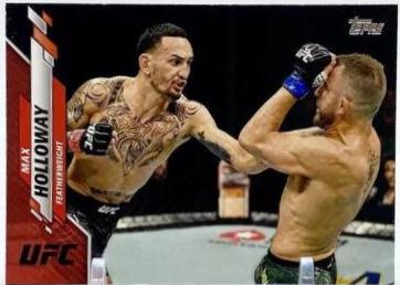 Max Holloway 2020 Topps UFC Base #47 Camo