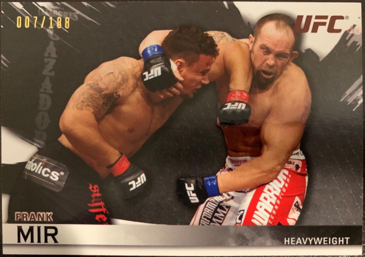 Frank Mir 2010 Topps UFC Knockout Base #20 Silver