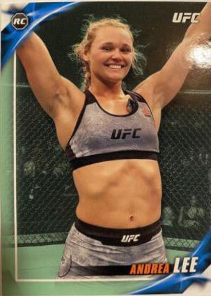 Andrea Lee 2019 Topps UFC Knockout Base #65 Green
