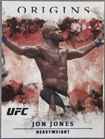 Jon Jones 2021 Panini Chronicles UFC Base Origins #33 Blue