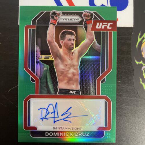 Dominick Cruz 2022 Panini Prizm UFC Signatures #30 Green