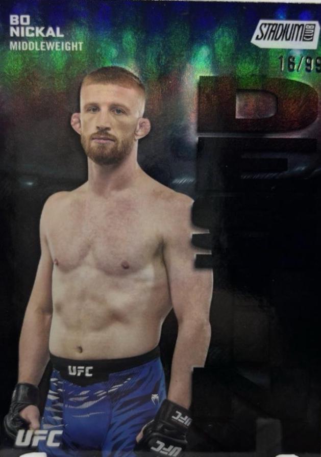 Bo Nickal 2025 Topps Stadium Club UFC Dynasty and Destiny #DD-18 Black