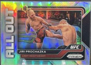 Jiri Prochazka 2023 Panini Prizm UFC All Out #14 Silver