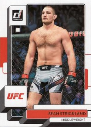 Sean Strickland 2023 Panini Donruss UFC Base #69 Black