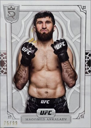 Magomed Ankalaev 2024 Topps Royalty UFC Base #78 Platinum