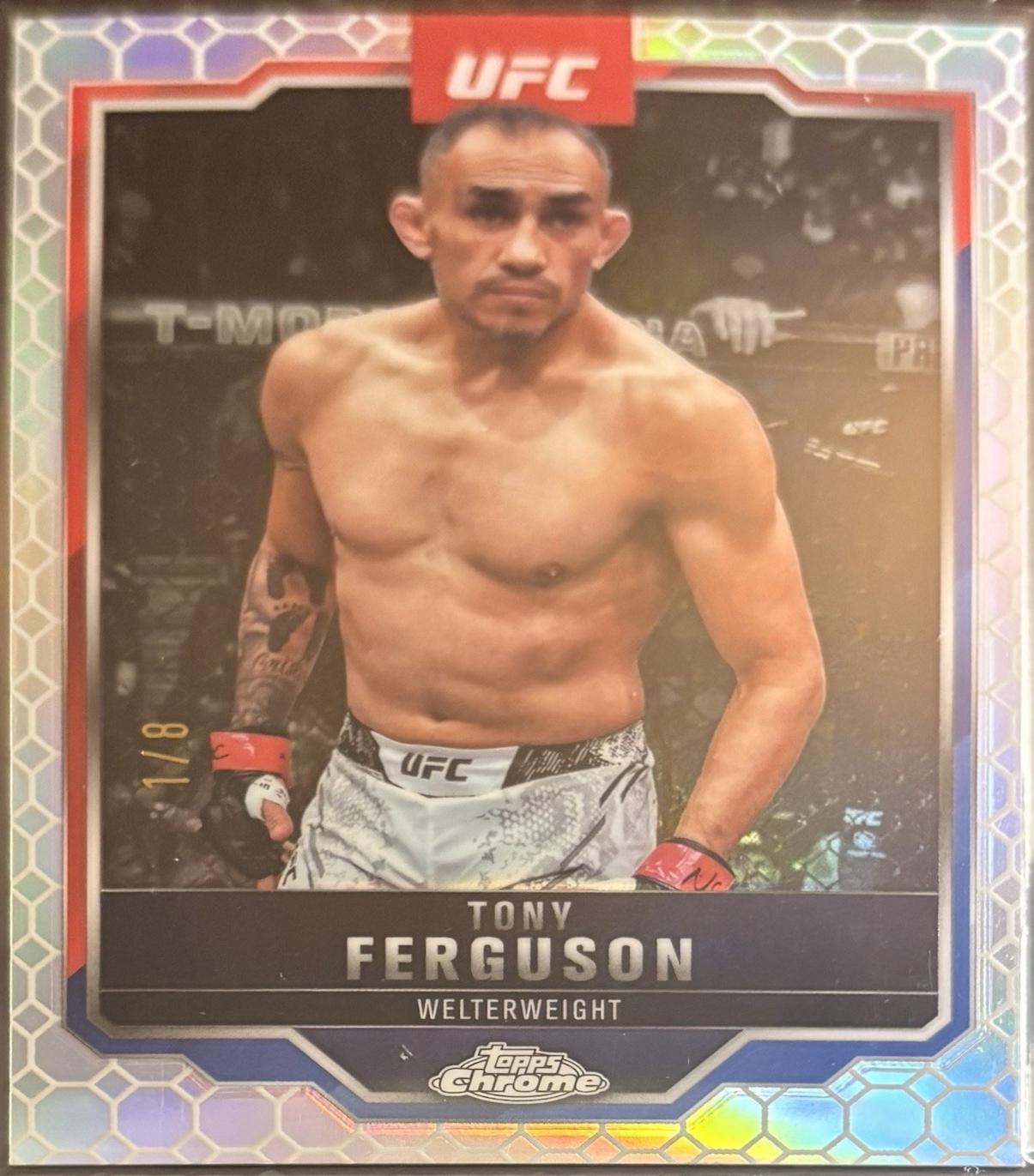 Tony Ferguson 2025 Topps Chrome UFC Base #171 OctaFractor
