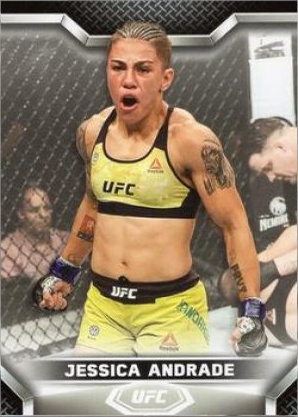 Jessica Andrade 2020 Topps UFC Knockout Base #61 Blue